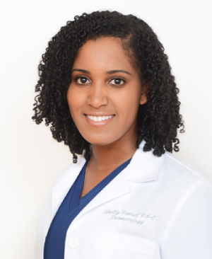 Headshot of Dr. Michelle Henry, a dermatologist.
